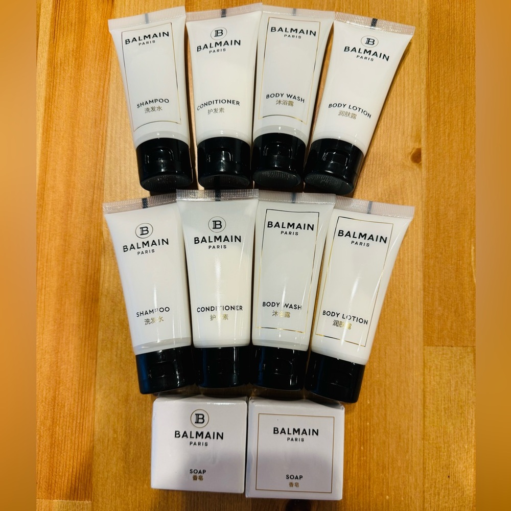 Balmain Personal care cleansing sets shampoo conditioner body wash lotion soap